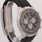 2024 PAPERS Rolex Daytona BLACK 18K White Gold OYSTERFLEX 126519 LN Watch BOX