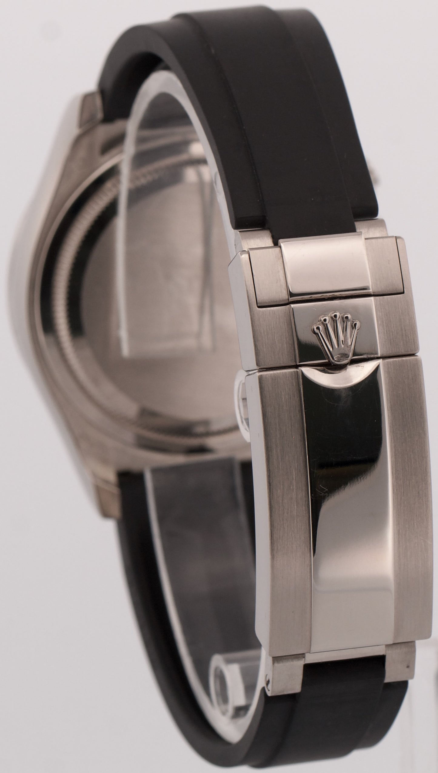 2024 PAPERS Rolex Daytona BLACK 18K White Gold OYSTERFLEX 126519 LN Watch BOX