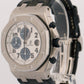 EXTRACTS Audemars Piguet Royal Oak Offshore WHITE Blue 26170ST.OO.D305CR.01 BOX