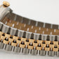 Rolex DateJust 36mm CHAMPAGNE Two-Tone 18K Yellow Gold Steel JUBILEE Watch 1601