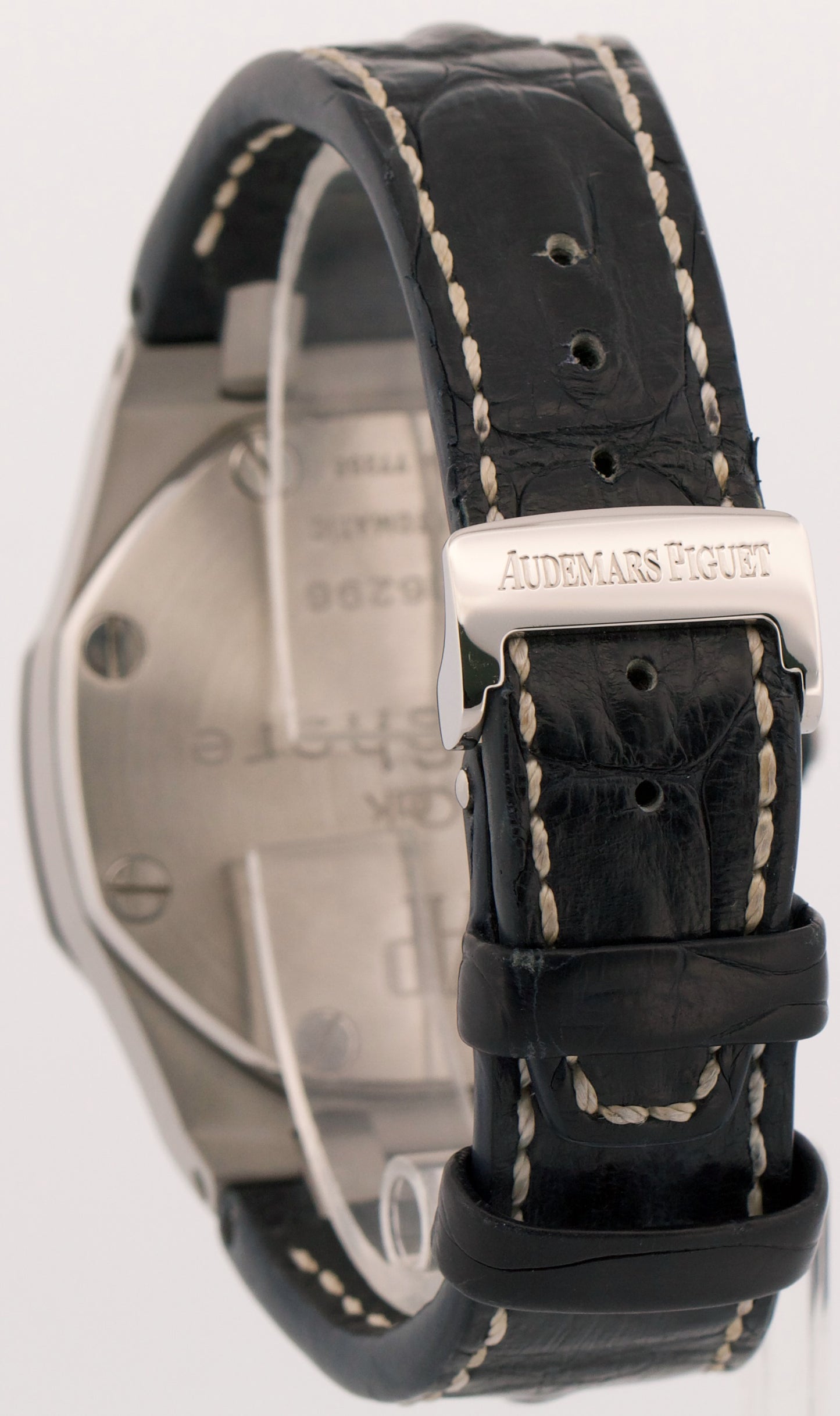 EXTRACTS Audemars Piguet Royal Oak Offshore WHITE Blue 26170ST.OO.D305CR.01 BOX