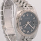 Rolex DateJust 36mm BLUE ROMAN COMPUTER 18K Gold Steel SUPER JUBILEE 116234