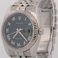 Rolex DateJust 36mm BLUE ROMAN COMPUTER 18K Gold Steel SUPER JUBILEE 116234