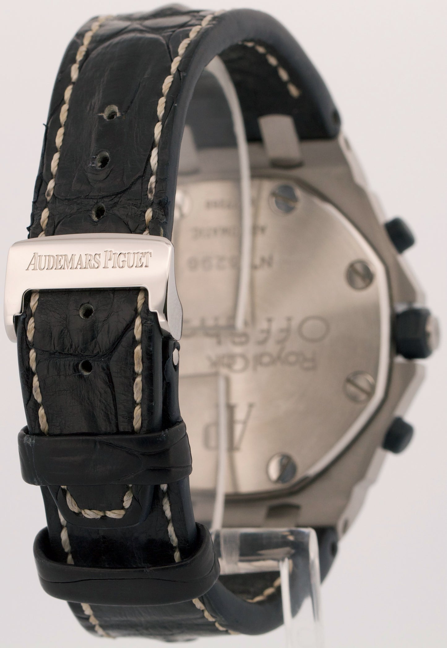 EXTRACTS Audemars Piguet Royal Oak Offshore WHITE Blue 26170ST.OO.D305CR.01 BOX