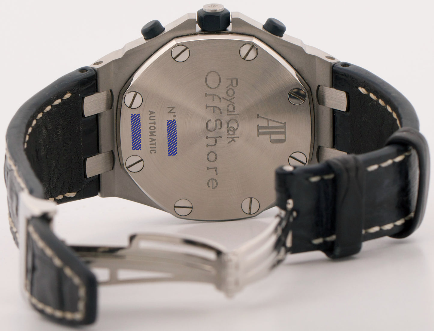 EXTRACTS Audemars Piguet Royal Oak Offshore WHITE Blue 26170ST.OO.D305CR.01 BOX