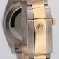 2021 PAPERS Rolex Datejust 41 WIMBLEDON 18k Gold Steel Oyster 41mm 126303 BOX