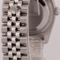Rolex DateJust 36mm BLUE ROMAN COMPUTER 18K Gold Steel SUPER JUBILEE 116234