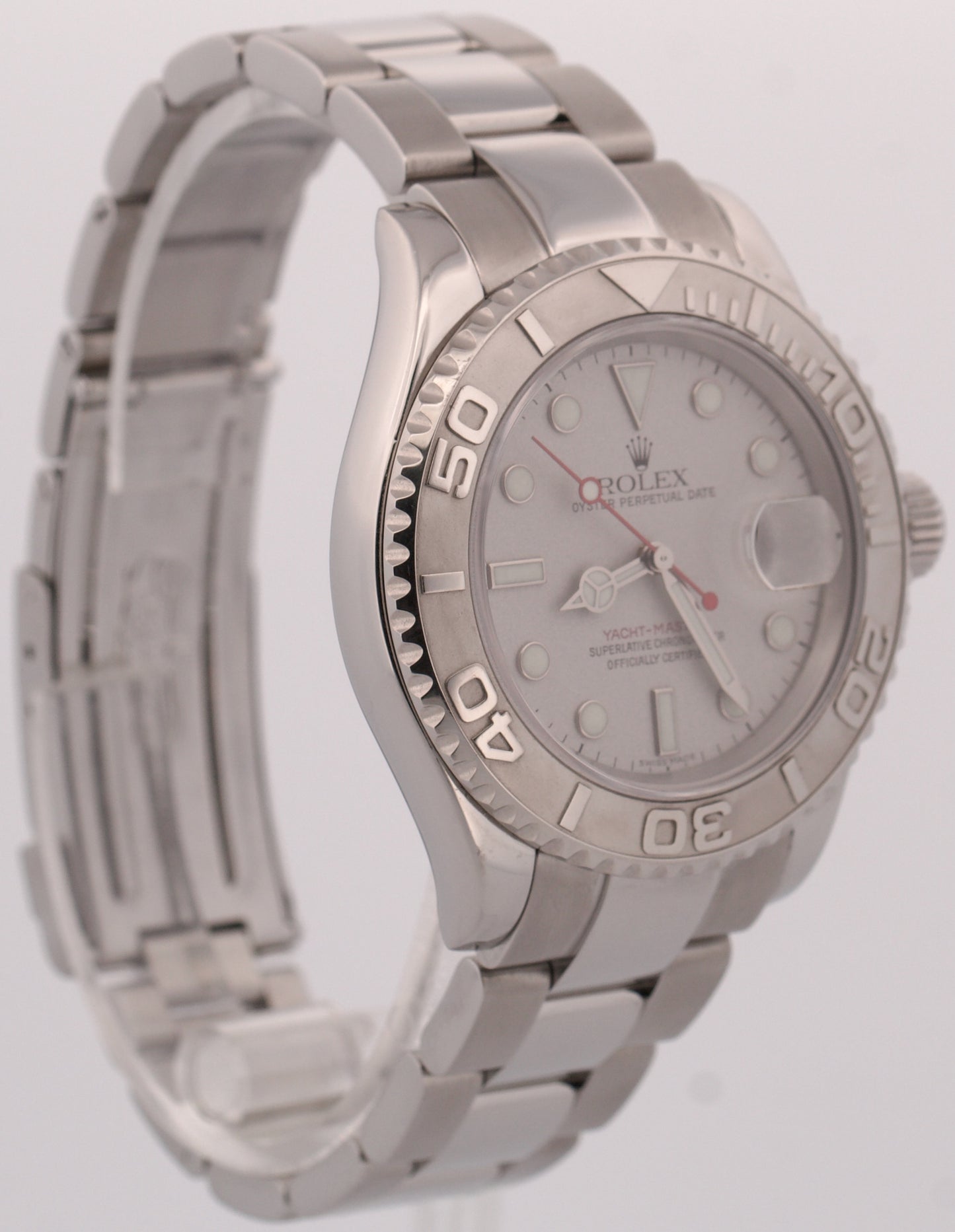 Rolex Yacht-Master PLATINUM Stainless Steel 40mm Oyster Automatic YM1 16622