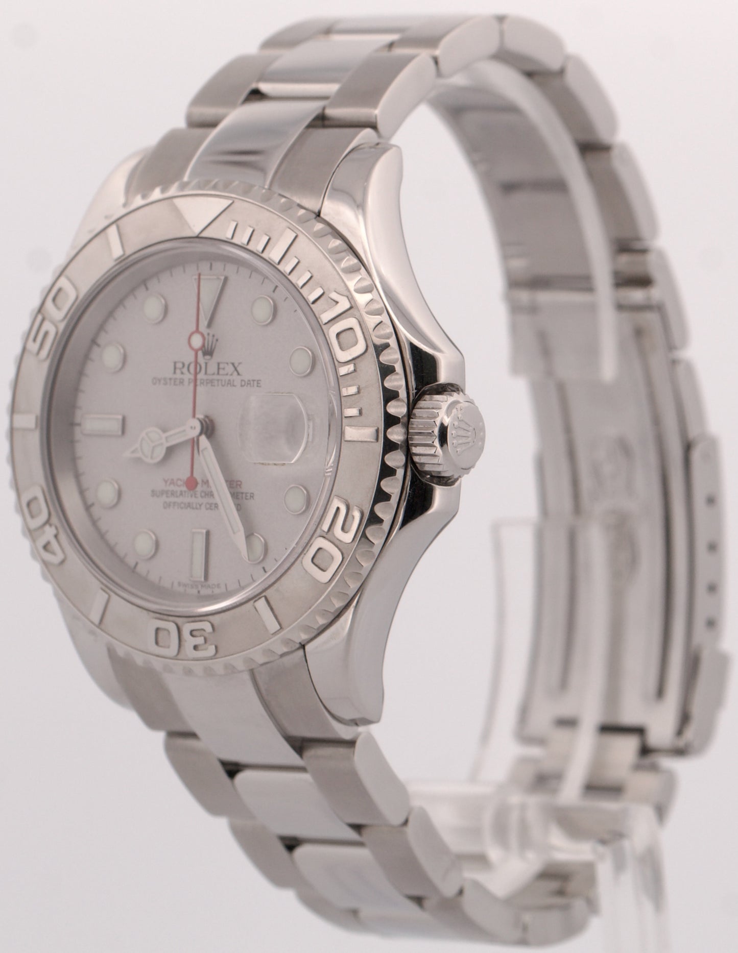 Rolex Yacht-Master PLATINUM Stainless Steel 40mm Oyster Automatic YM1 16622