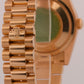 Rolex Day-Date President SILVER DIAMOND 18k Rose Gold 36mm 118235 Watch BOX