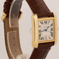 Cartier Tank Francaise 1840 W5000156 Silver 18K Gold Automatic 28x32mm Watch