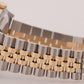 PAPERS Rolex DateJust 36mm CHAMPAGNE TAPESTRY 18K Gold Steel JUBILEE 16233 BOX
