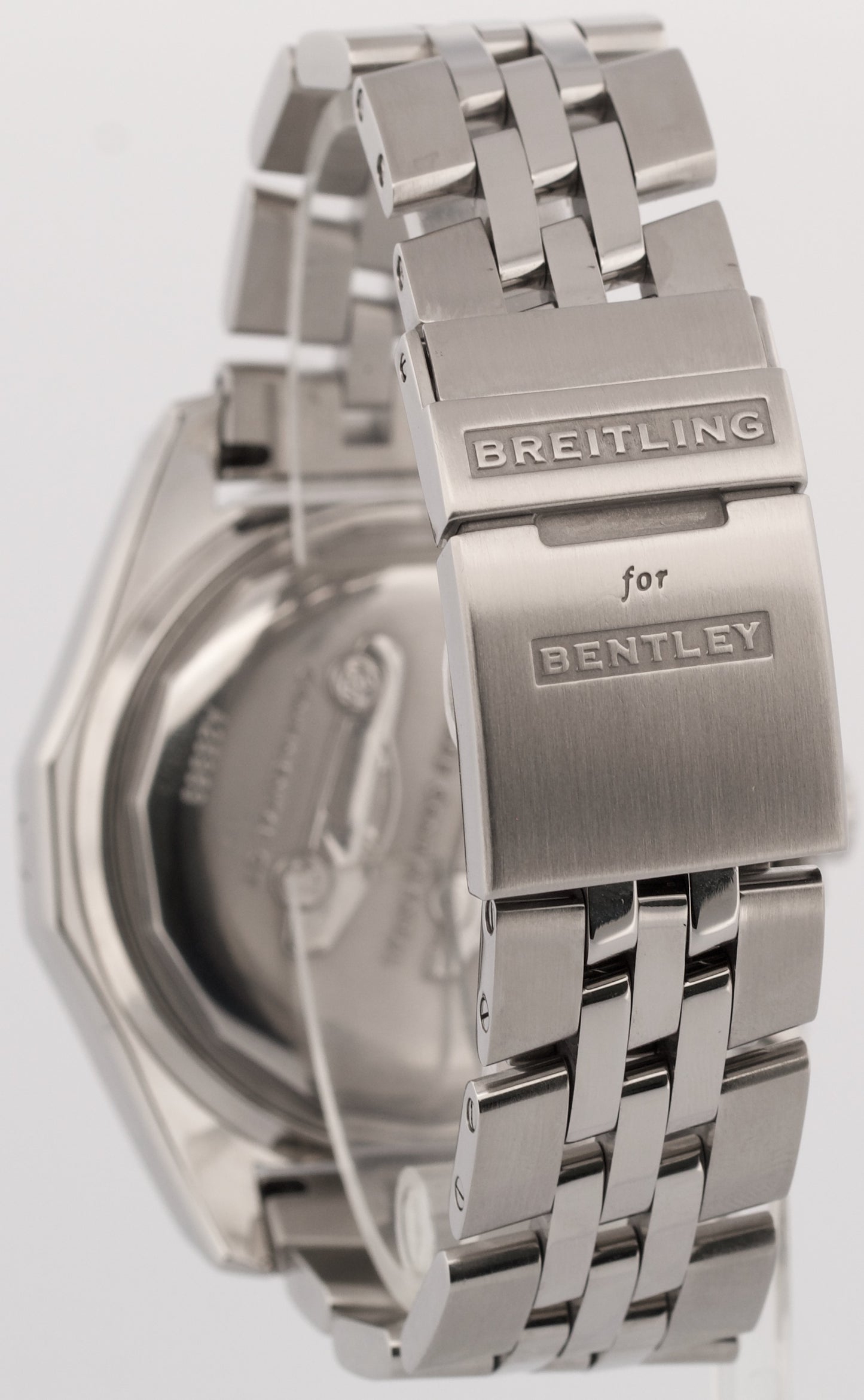 PAPERS Breitling Bentley Motors HAVANA Brown Chronograph Steel A25363 48.7mm BOX