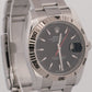 2012 PAPERS Rolex DateJust Turn-O-Graph Thunderbird BLACK Red OYSTER 18K 116264