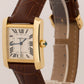 Cartier Tank Francaise 1840 W5000156 Silver 18K Gold Automatic 28x32mm Watch