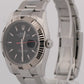 2012 PAPERS Rolex DateJust Turn-O-Graph Thunderbird BLACK Red OYSTER 18K 116264