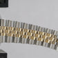 PAPERS Rolex DateJust 36mm CHAMPAGNE TAPESTRY 18K Gold Steel JUBILEE 16233 BOX