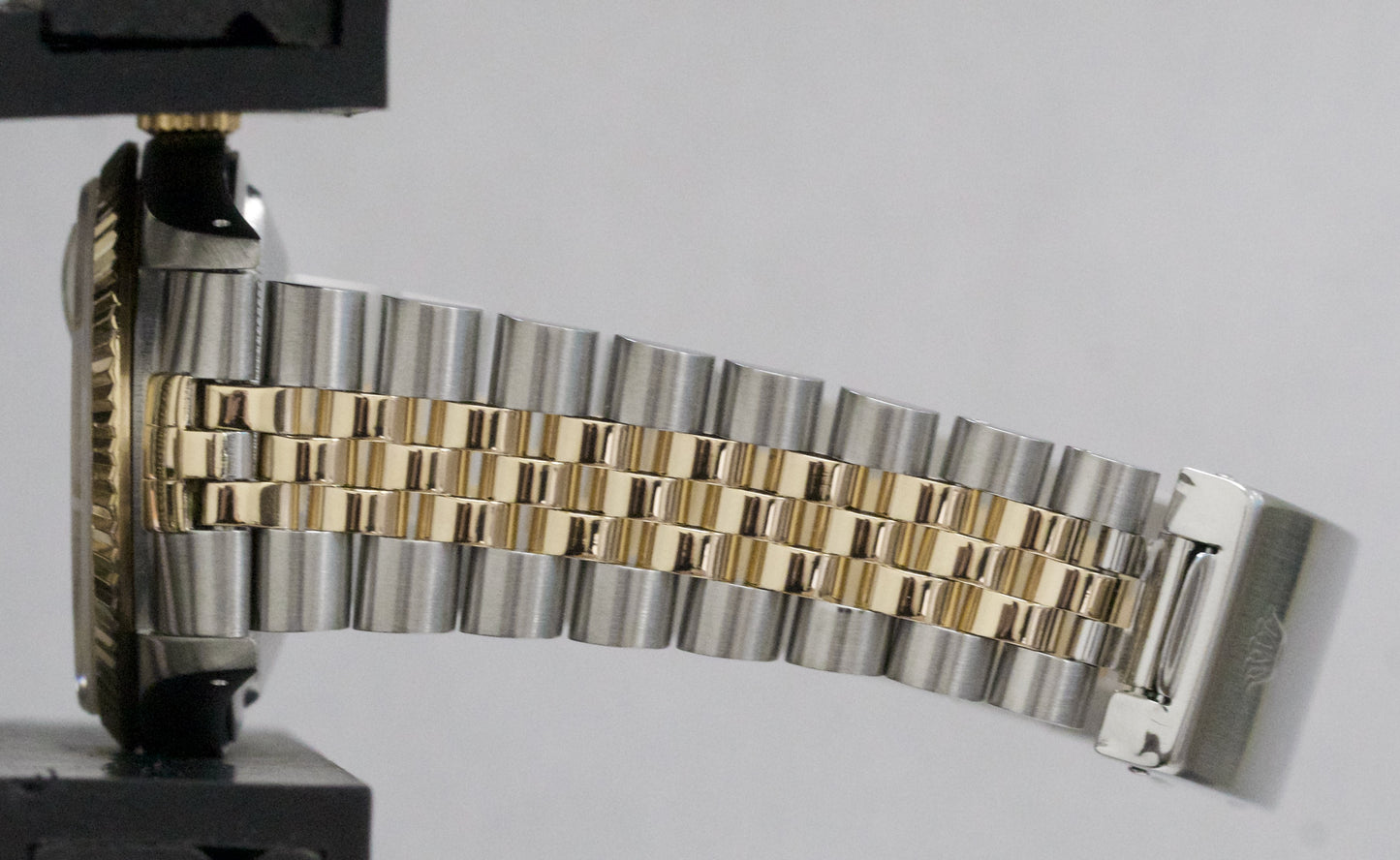 PAPERS Rolex DateJust 36mm CHAMPAGNE TAPESTRY 18K Gold Steel JUBILEE 16233 BOX