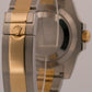 2013 PAPERS Rolex Submariner BLACK 40mm Ceramic 18K Gold Steel 116613 LN BOX