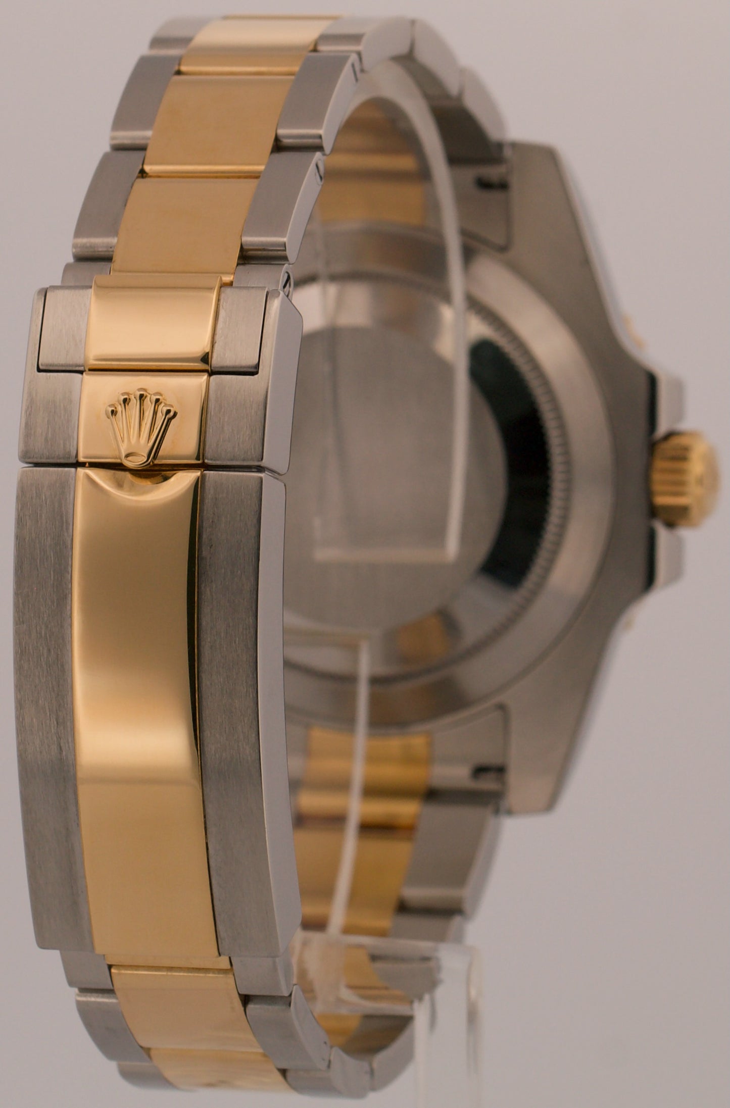 2013 PAPERS Rolex Submariner BLACK 40mm Ceramic 18K Gold Steel 116613 LN BOX