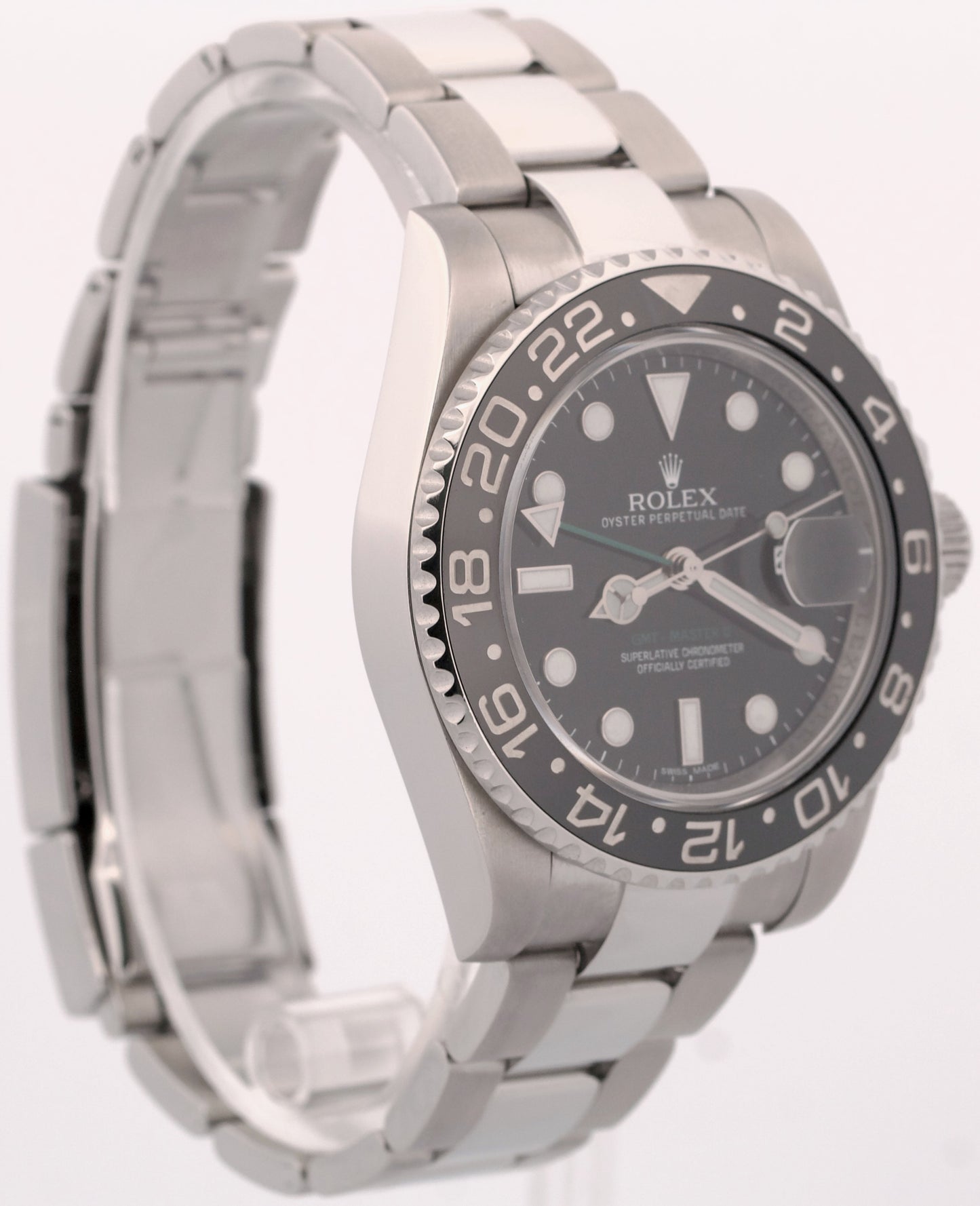 Rolex GMT-Master II BLACK Stainless Steel Ceramic RANDOM SERIAL 40mm 116710 LN