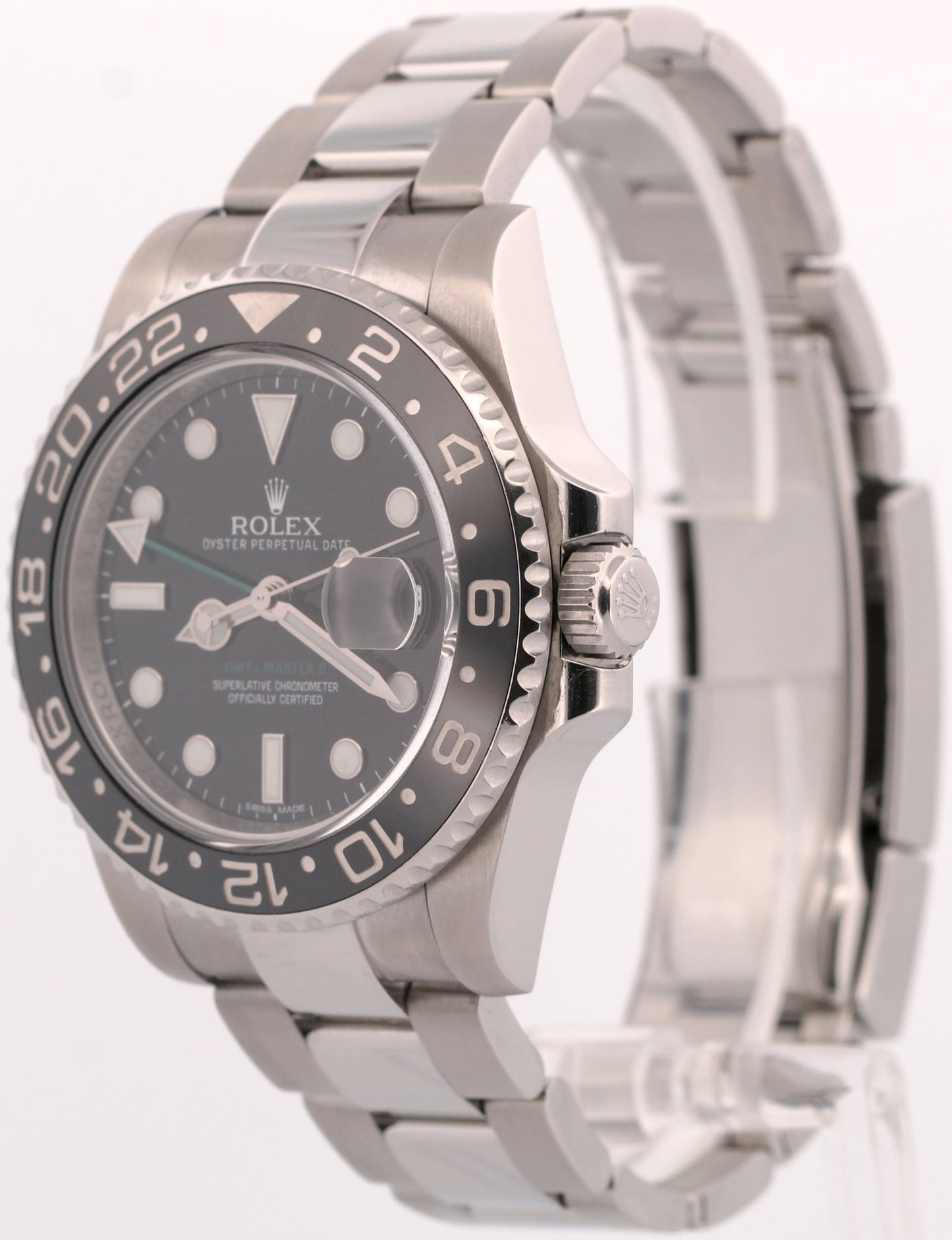 Rolex GMT-Master II BLACK Stainless Steel Ceramic RANDOM SERIAL 40mm 116710 LN