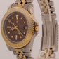 VINTAGE Rolex GMT-Master BROWN 18K Steel FLORENTINE ROOT BEER Jubilee 40mm 1675
