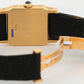 PAPERS Cartier Santos Dumont 78097 18K Yellow Gold 24.5mm Manual Leather BOX