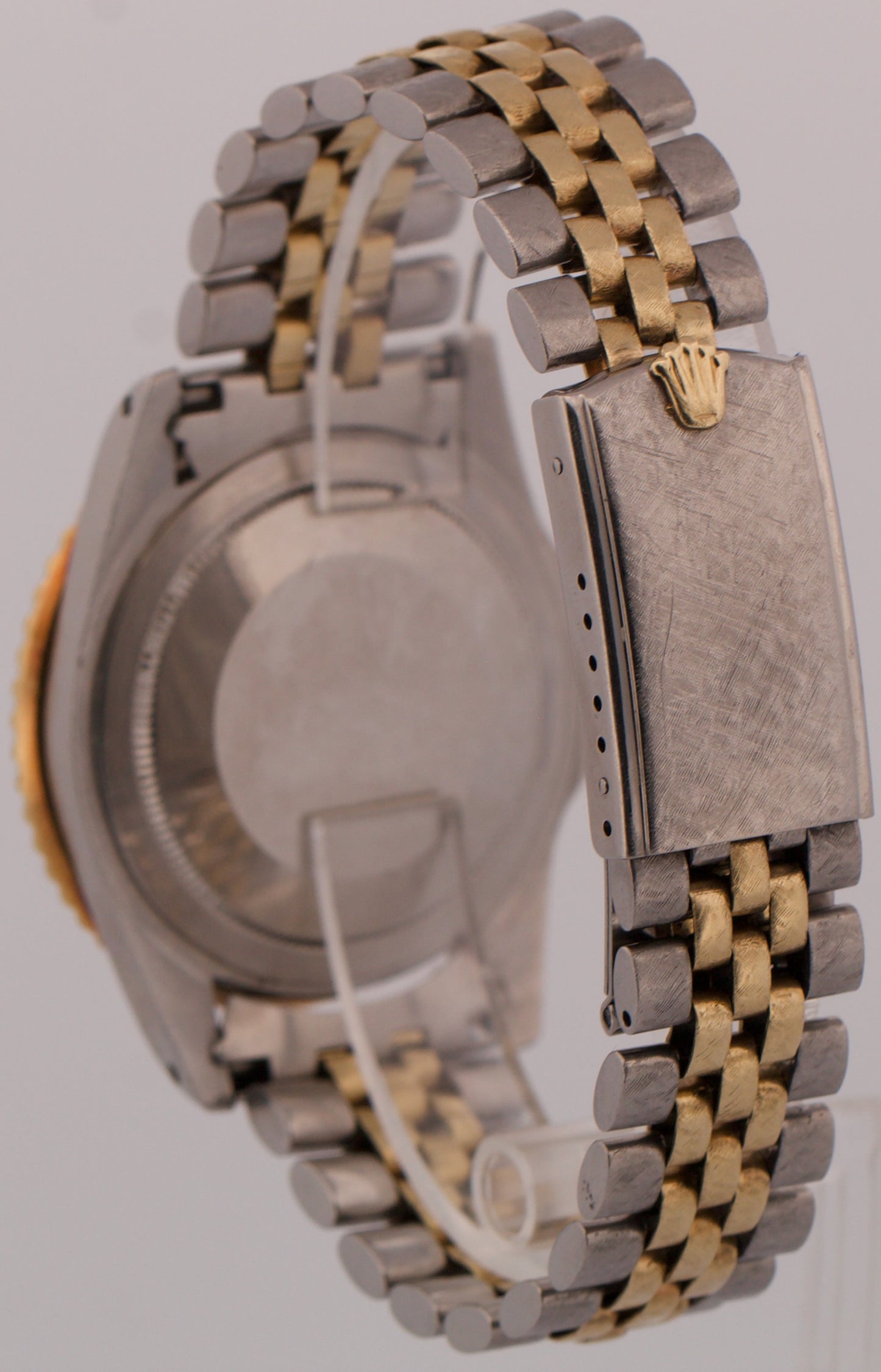 VINTAGE Rolex GMT-Master BROWN 18K Steel FLORENTINE ROOT BEER Jubilee 40mm 1675