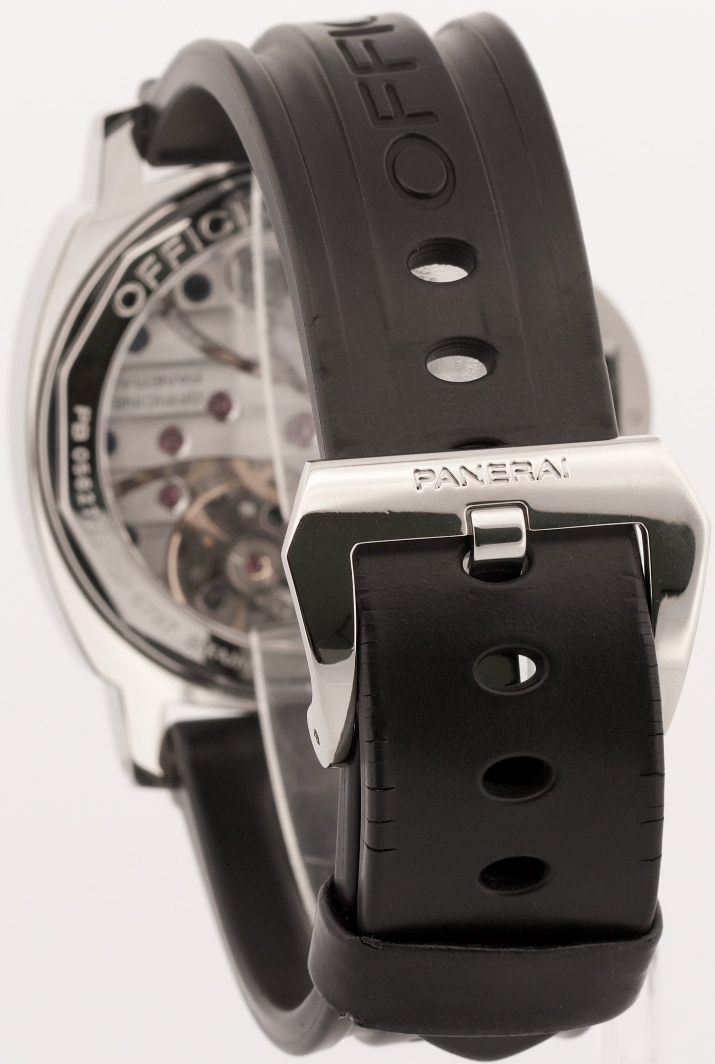 2007 Panerai Luminor Marina PAM00111 Black Rubber PAM111 44mm Watch Box Papers