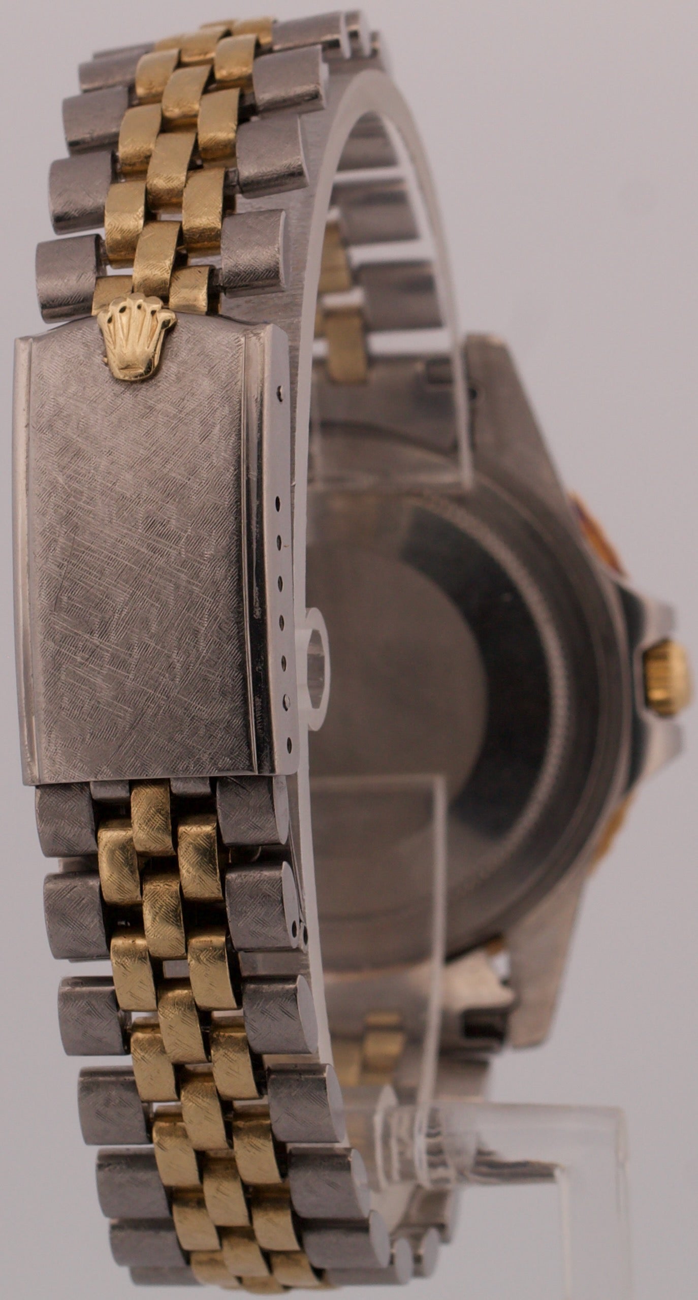 VINTAGE Rolex GMT-Master BROWN 18K Steel FLORENTINE ROOT BEER Jubilee 40mm 1675