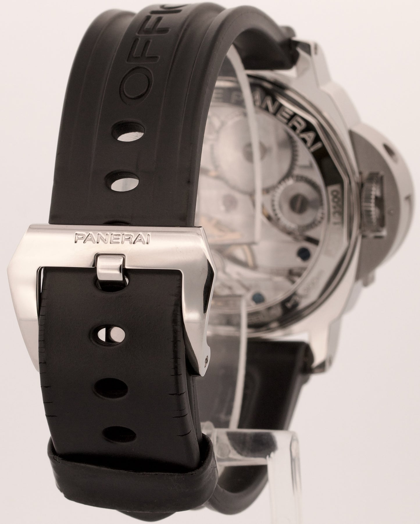 2007 Panerai Luminor Marina PAM00111 Black Rubber PAM111 44mm Watch Box Papers