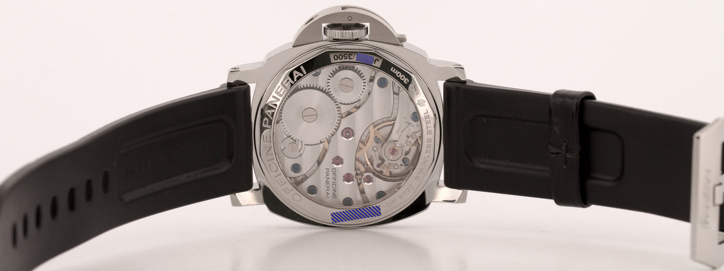 2007 Panerai Luminor Marina PAM00111 Black Rubber PAM111 44mm Watch Box Papers