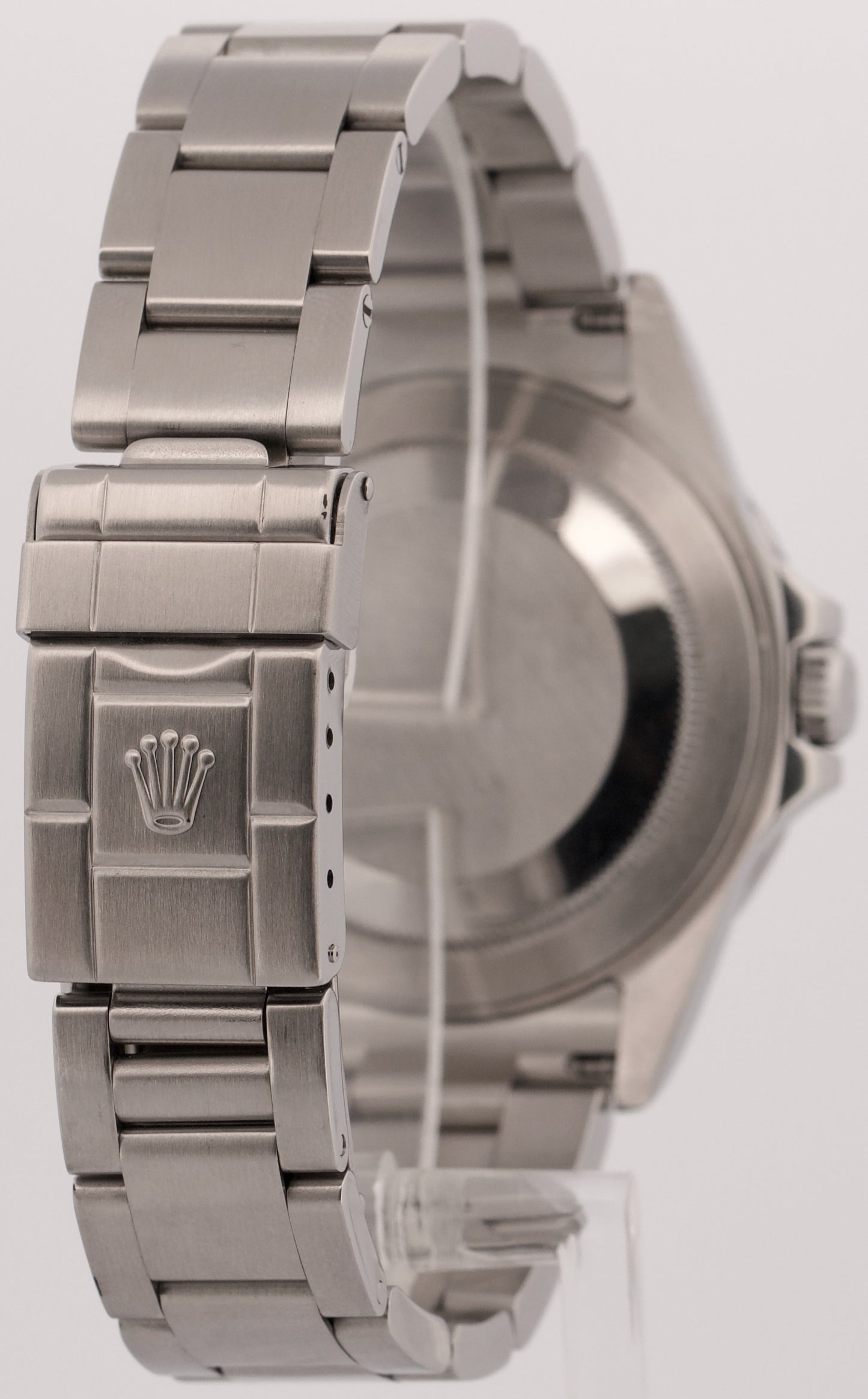 Rolex Explorer II BLACK Red Stainless Steel NO-HOLES 40mm Automatic Oyster 16570