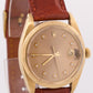VINTAGE Rolex Oyster Perpetual Date TOBACCO DIAMOND 18K Yellow Gold 34mm 1501