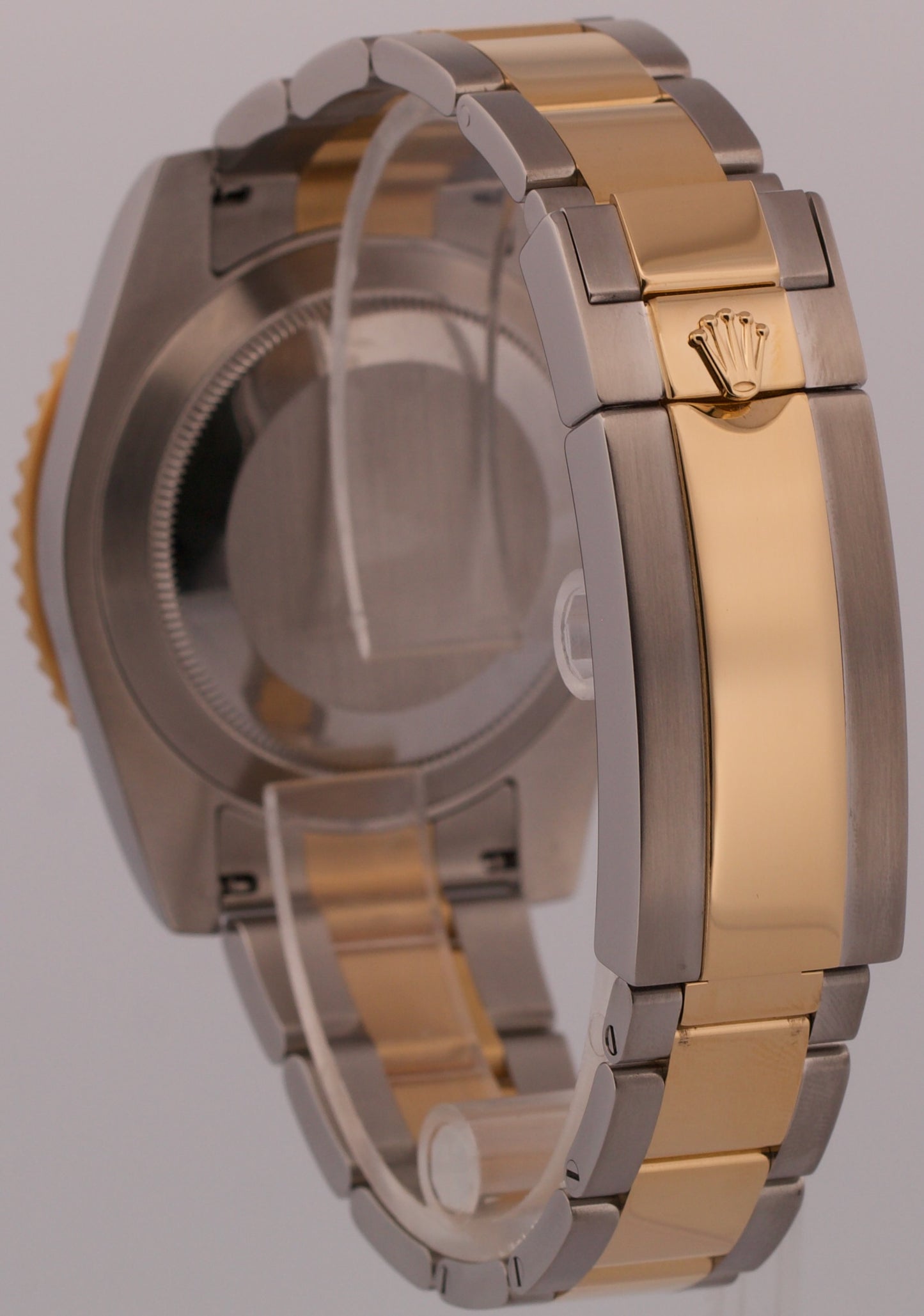 Rolex Submariner Date 18K Yellow Gold Steel BLUE Ceramic 40mm 116613 LB Watch
