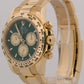 2025 PAPERS Rolex Daytona 40mm Green JOHN MAYER 18K Yellow Gold 126508 Watch BOX