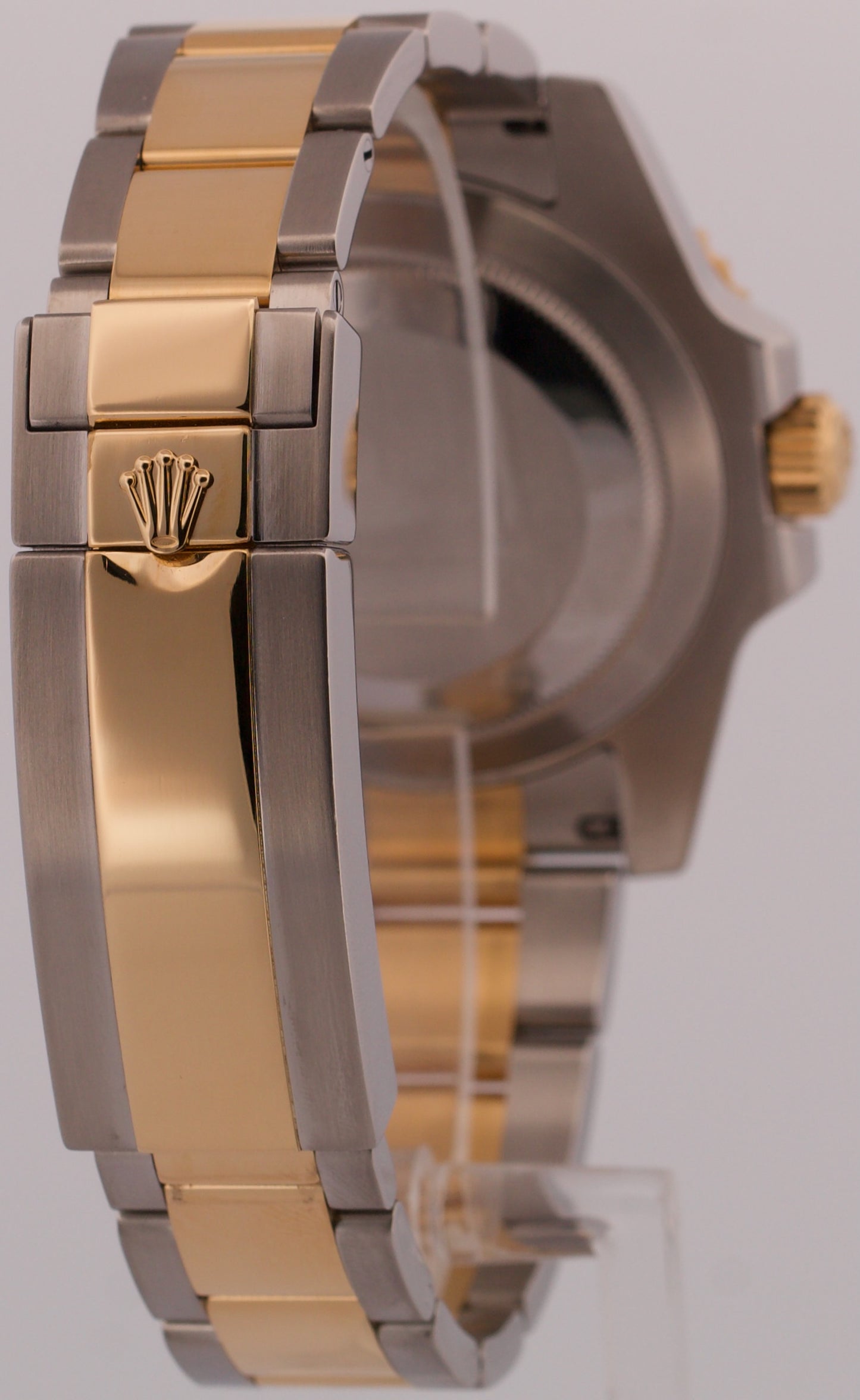 Rolex Submariner Date 18K Yellow Gold Steel BLUE Ceramic 40mm 116613 LB Watch