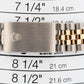 2002 PAPERS Rolex DateJust 36mm White 18K Yellow Gold Steel JUBILEE 16233 BOX