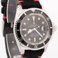 VINTAGE 1970 Rolex Submariner Date Black RED Stainless Steel 40mm 1680 Watch