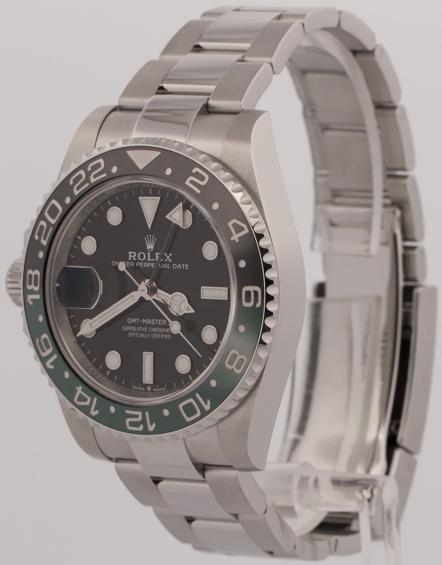 2023 Rolex GMT-Master II 126720 VTNR Sprite Green Black Oyster Watch Box Papers