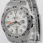 2022 PAPERS Rolex Explorer II 42mm POLAR WHITE Date GMT Steel 226570 Watch BOX