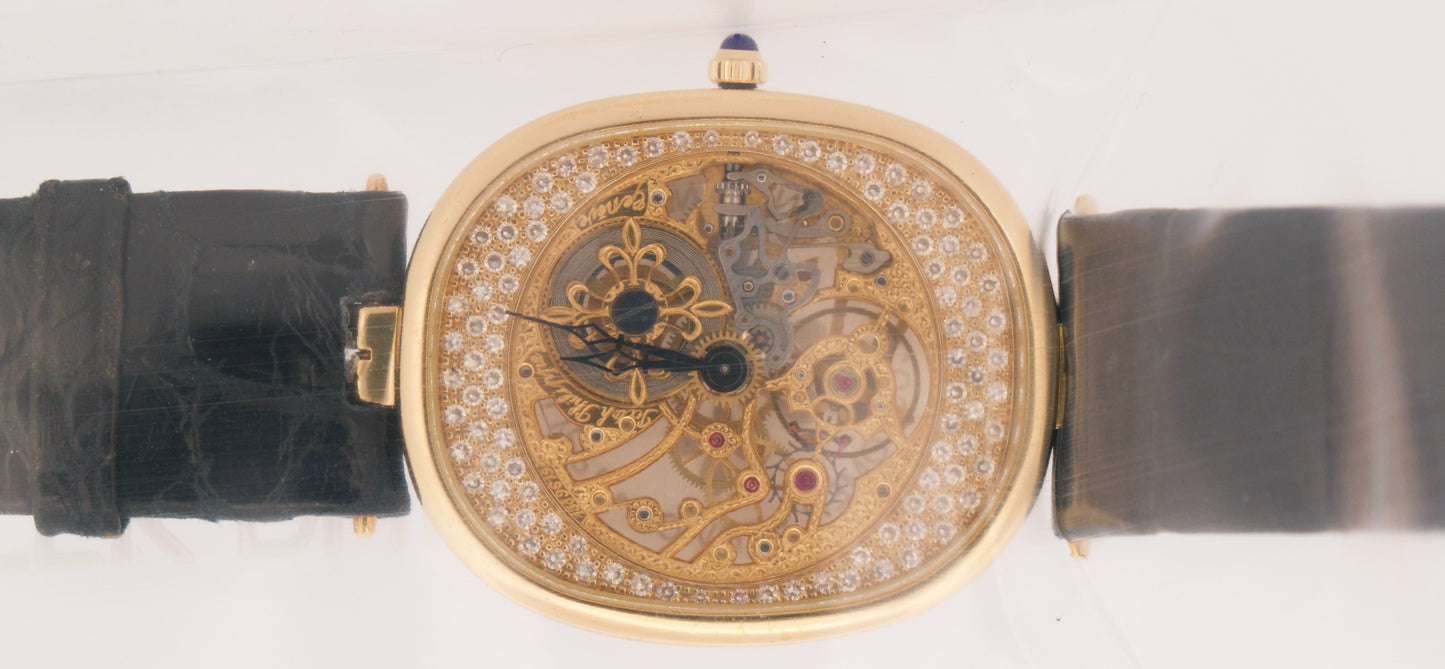 Patek Philippe Ellipse Squelette 3881J Skeleton Diamond  2026 Service Box Papers