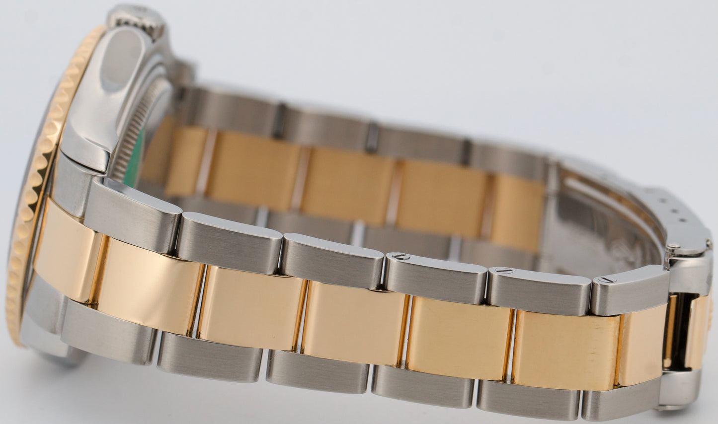 2012 Rolex Yacht-Master WHITE 18K Yellow Gold Stainless 35mm Two-Tone 168623 BOX
