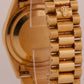 VINTAGE 1984 Ladies Rolex DateJust PRESIDENT 26mm CHAMPAGNE DIAMOND 18K 6917