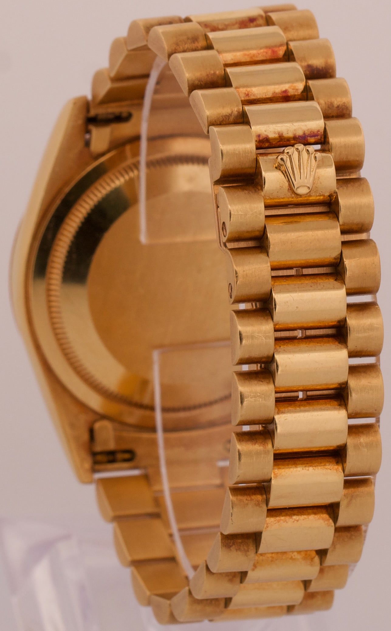 VINTAGE 1984 Ladies Rolex DateJust PRESIDENT 26mm CHAMPAGNE DIAMOND 18K 6917