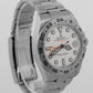 2022 PAPERS Rolex Explorer II 42mm POLAR WHITE Date GMT Steel 226570 Watch BOX