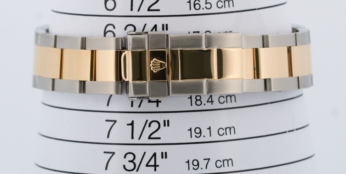 2012 Rolex Yacht-Master WHITE 18K Yellow Gold Stainless 35mm Two-Tone 168623 BOX