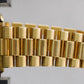 VINTAGE 1984 Ladies Rolex DateJust PRESIDENT 26mm CHAMPAGNE DIAMOND 18K 6917