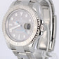 Rolex Yacht-Master 116622 Platinum Bezel Steel Rhodium Gray 40mm Watch